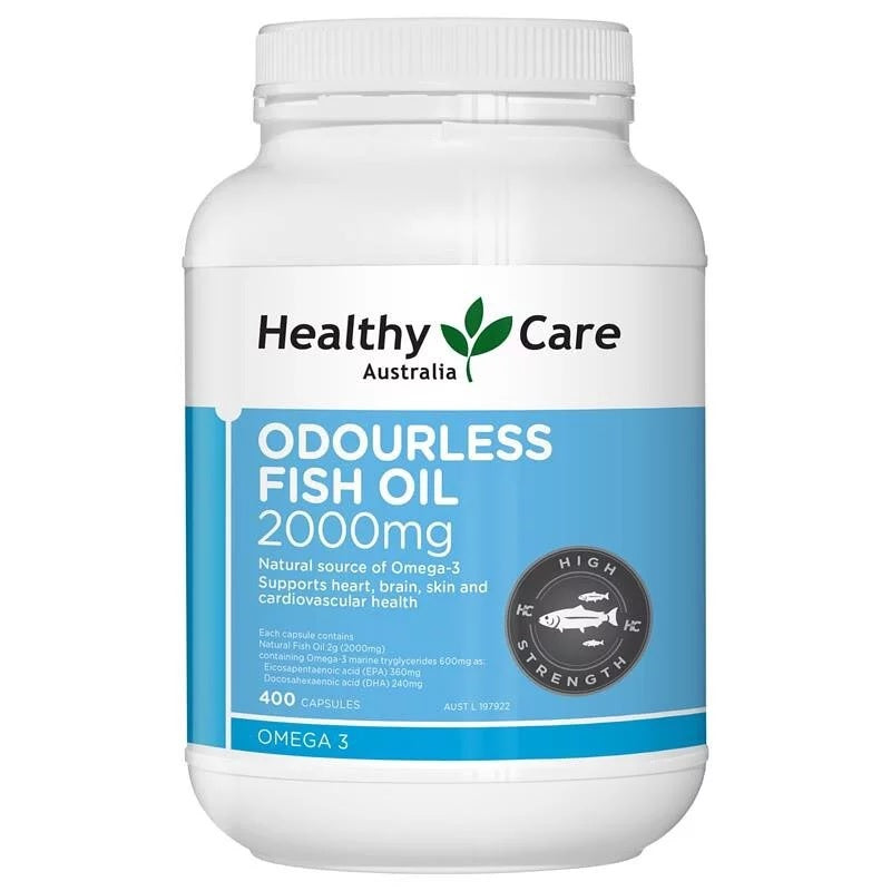 Odourless fish oil best sale