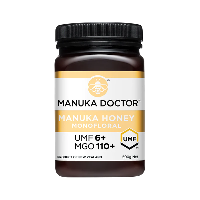 MANUKA DOCTOR 麥盧卡蜂蜜UMF6+ (MGO110+) 500g – iHYGGE