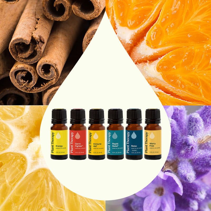 Plant Therapy 6大精選複方精油 能量 防疫 抗菌 速援 放鬆 減壓