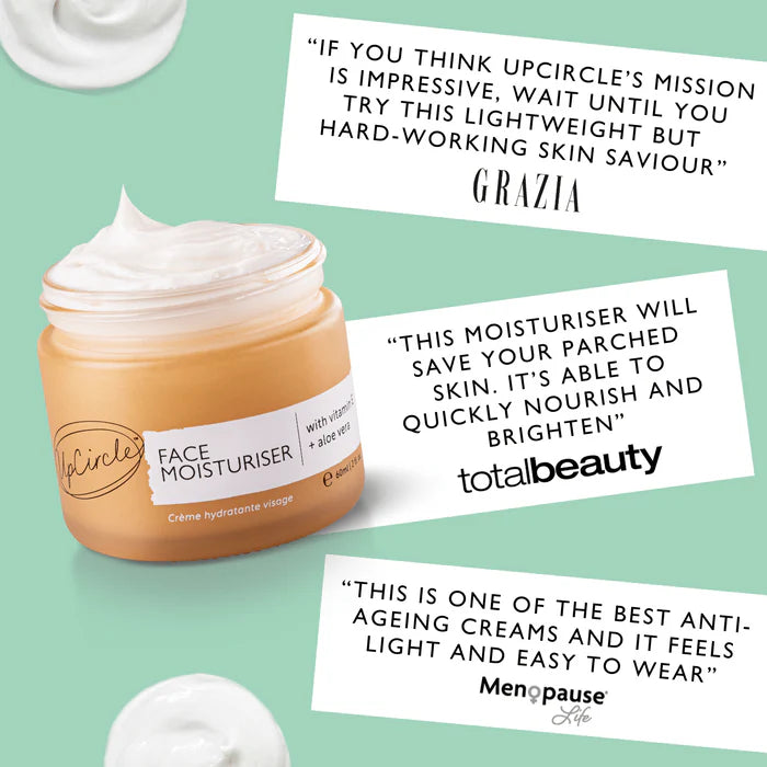 UpCircle Beauty 維他命E蘆薈保濕面霜