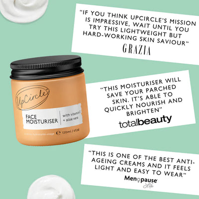 UpCircle Beauty 維他命E蘆薈保濕面霜 加大版