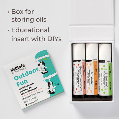 Plant Therapy Kid Safe 複方精油滾珠 兒童戶外防蚊蟲3支套裝