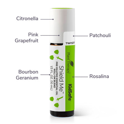 Plant Therapy Kid Safe 複方精油滾珠 兒童戶外防蚊蟲3支套裝