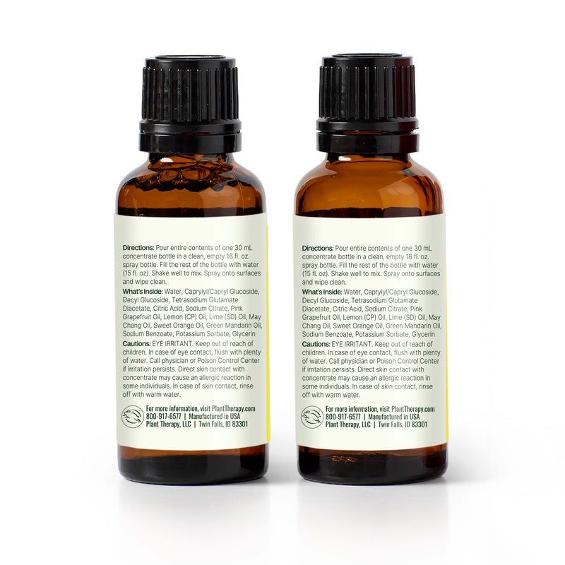 Plant Therapy 柑橘繽紛多用途清潔濃縮液 2件裝