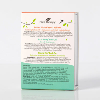 Plant Therapy Kid Safe 複方精油滾珠 兒童戶外防蚊蟲3支套裝