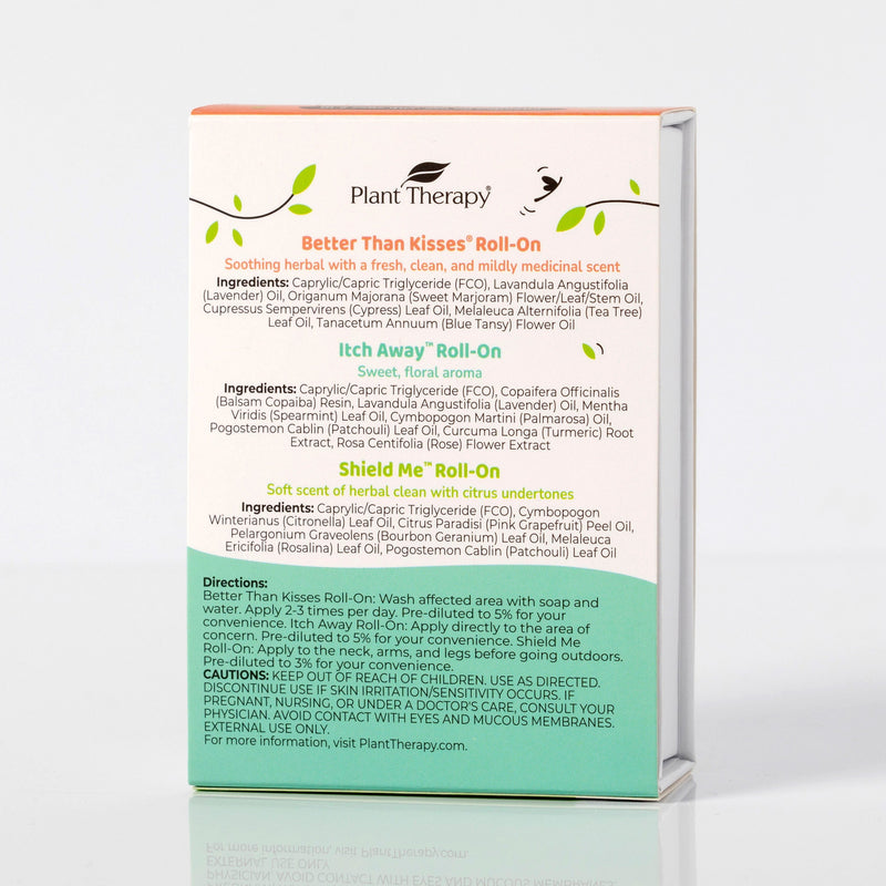 Plant Therapy Kid Safe 複方精油滾珠 兒童戶外防蚊蟲3支套裝