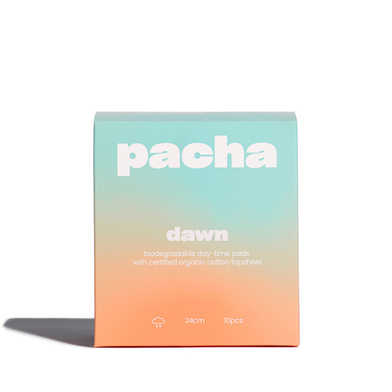 pacha Dawn Organic Cotton Day-Time Pads (10pcs)