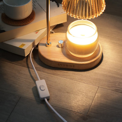 iHYGGE 水晶香檳金融蠟燈 附定時