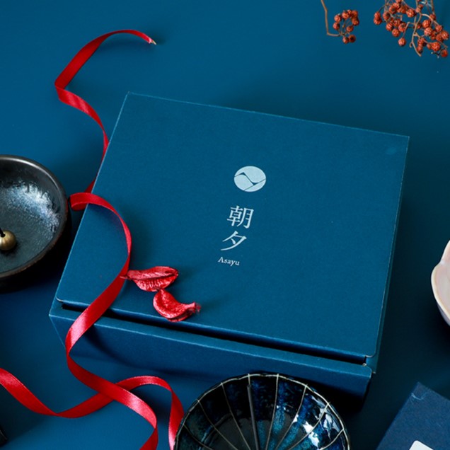 【日本預購】朝夕｜禪庭禪宗低煙線香禮盒 (連香座)