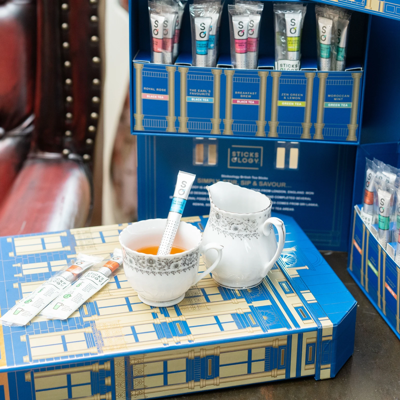 Sticksology 茶迷倫敦 50 枝奢華英倫大屋禮盒 (深藍色）