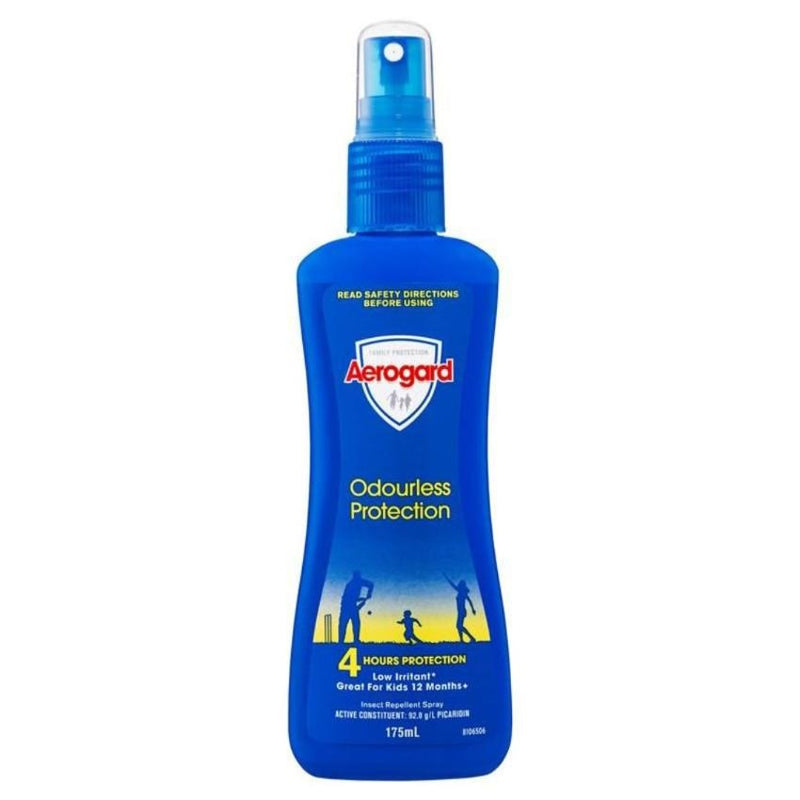 Aerogard Body Odourless Protection Insect Repellent Spray 175ml