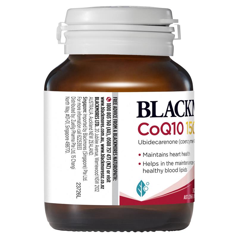 BLACKMORES 輔酶 CoQ10 150mg (30膠囊)