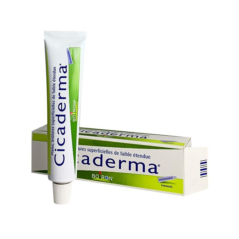 CICADERMA OINTMENT 30G Boiron homeopathic medicine is traditionally used in wounds, superficial burns localized and insect bites.