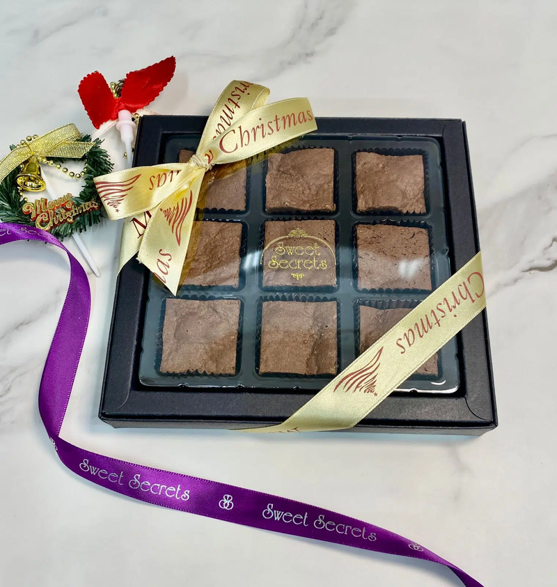 【聖誕限定】無麩質布朗尼9件裝禮盒（無精製糖）