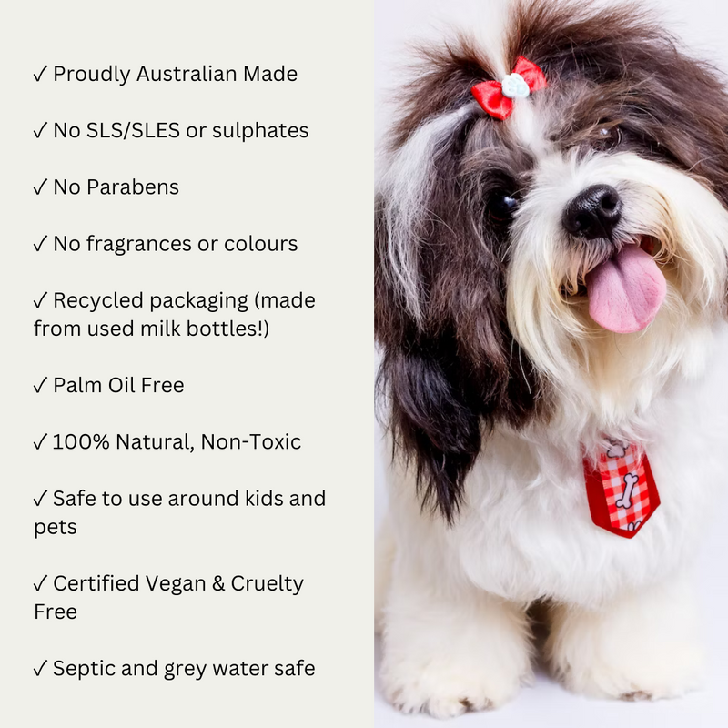 Euclove Natural Dog Shampoo - Salon grade formulation