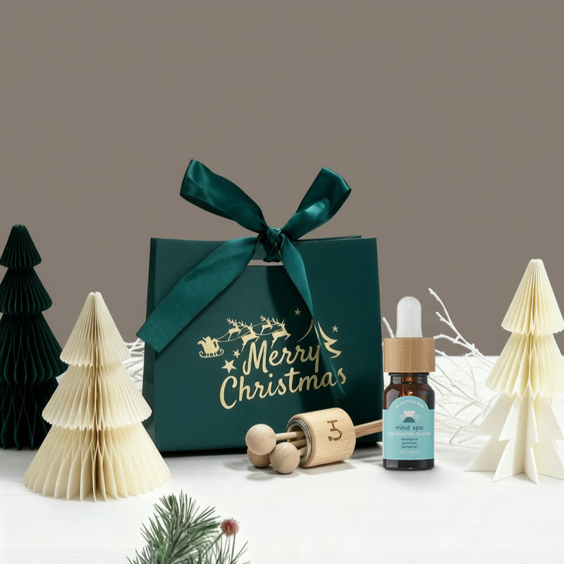 聖誕套裝 CLARITY BLEND 天然精油及擴香木環