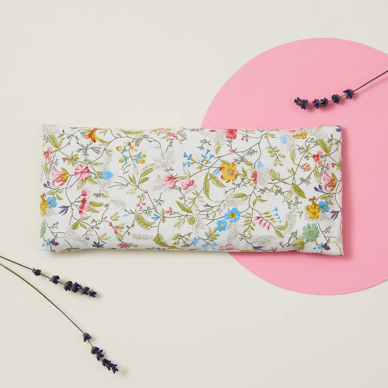 CLARITY BLEND Lavender Relaxation Eye Pillow Blue Umbrella Pattern