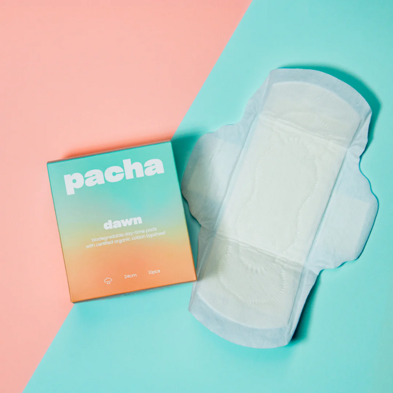 pacha 黎明日用有機棉衛生巾10片裝