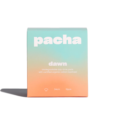 pacha Dawn Organic Cotton Day-time Pad 4 boxes