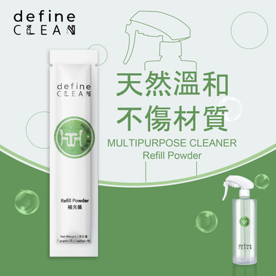 define CLEAN Multipurpose Cleaner Refill Powder 7g 