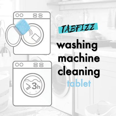 define CLEAN Tabfizz Washing Machine Cleaning Tablet (2pc x 5 packs)