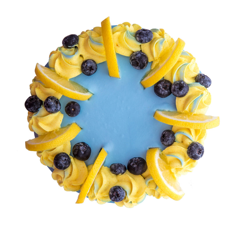檸檬鮮製藍莓蛋糕