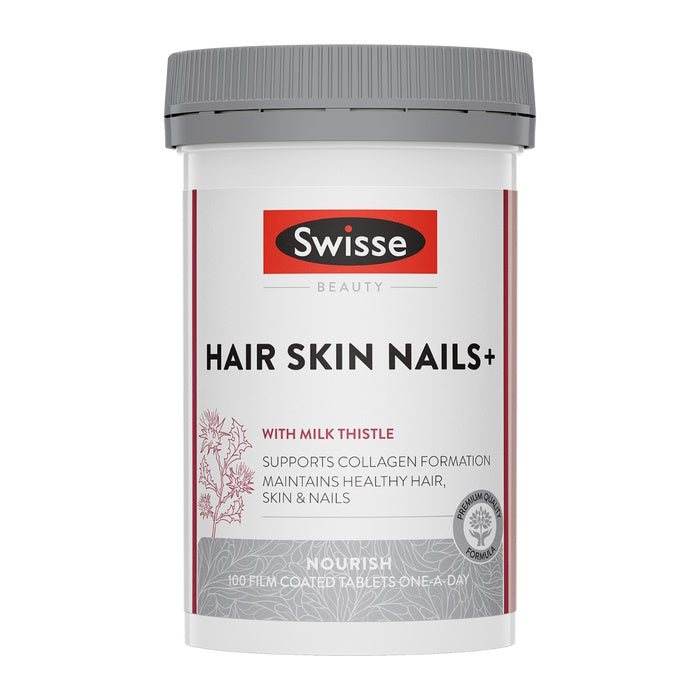 Swisse Beauty Hair Skin Nails+ 100 capsules