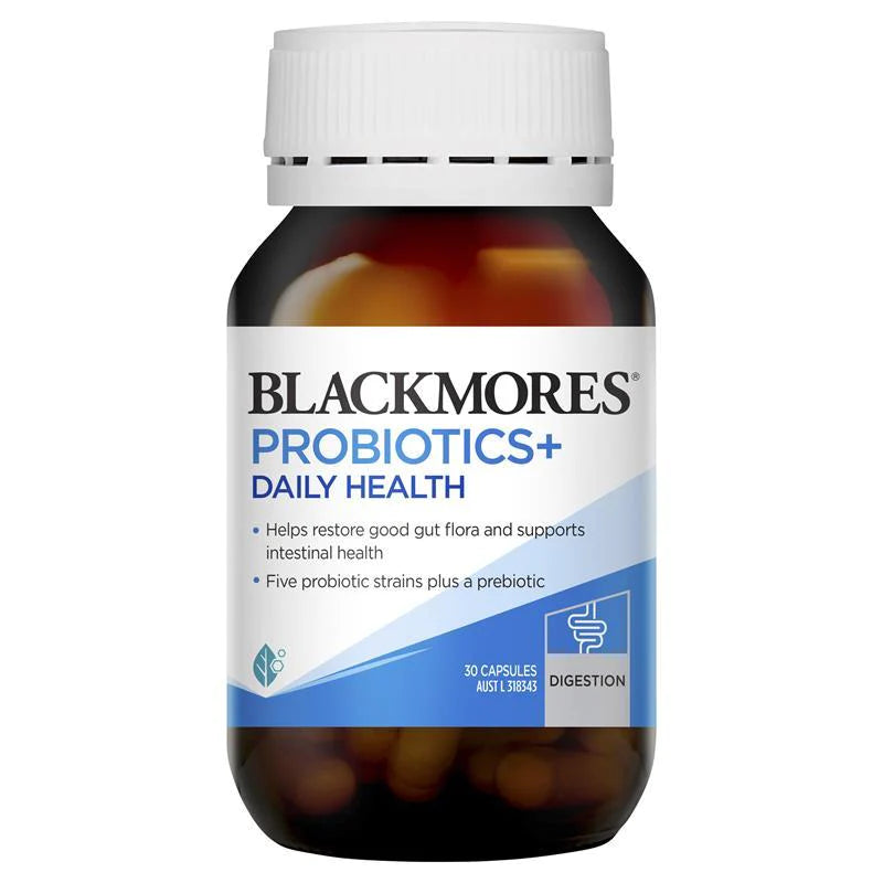 BLACKMORES Probiotics + Daily Health 30 capsules