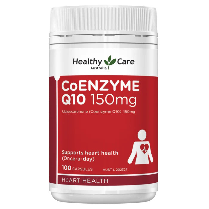 Healthy Care CoEnzyme Q10 150mg - 100 Capsules