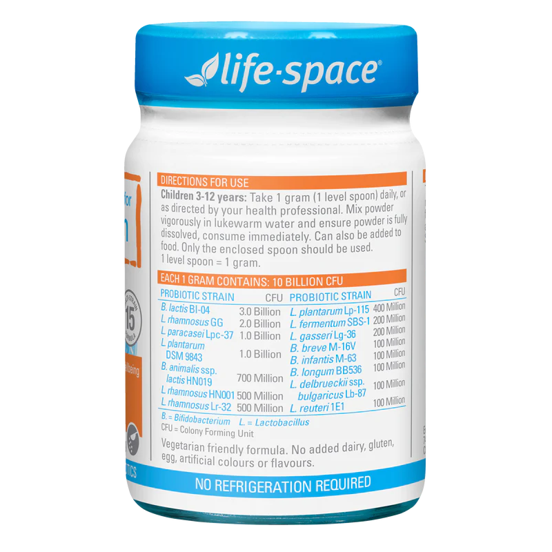 Life Space Probiotic Powder for Children (3-12yrs) 60g