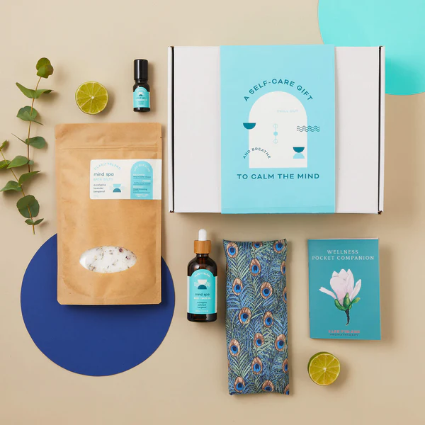CLARITY BLEND Large Personalised Aromatherapy Pamper Set - The Mind Spa™