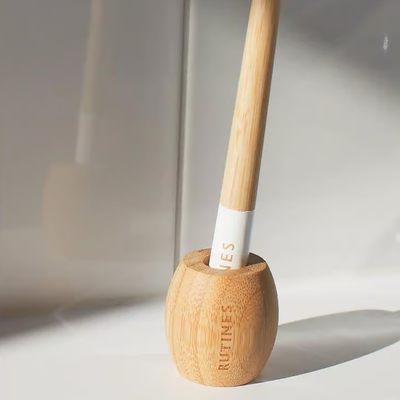 Rutines Natural Bamboo Toothbrush (No stand)