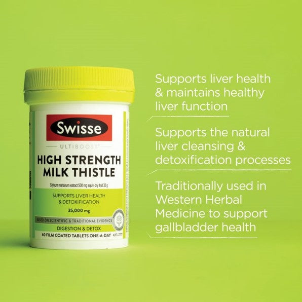 Swisse High Strength Milk Thistle 35000mg 60 pcs