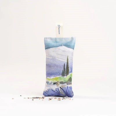 L'AUGUSTE Provence│Organic lavender sachet in giftbox "Lavande and Cabanon"