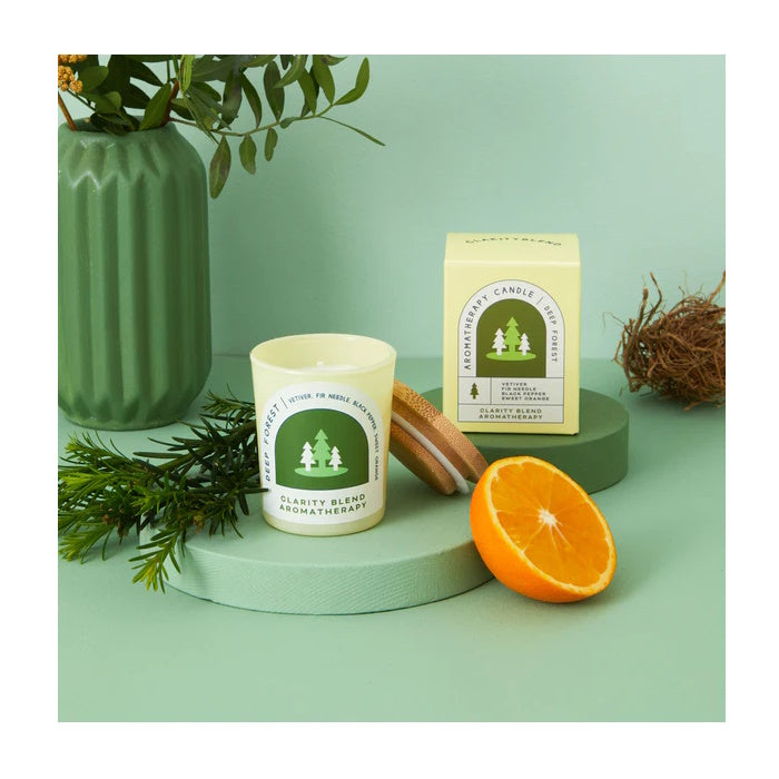 CLARITY BLEND Aromatherapy Candle 90g - Deep Forest