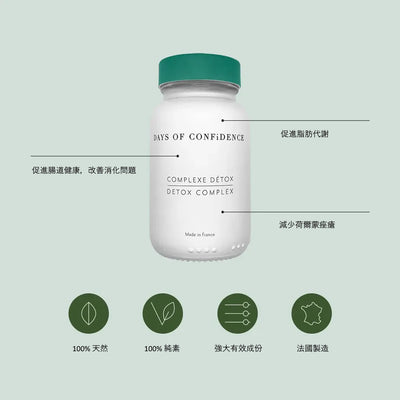 Days of Confidence Detox complex 60 capsules (Anti-blemish)