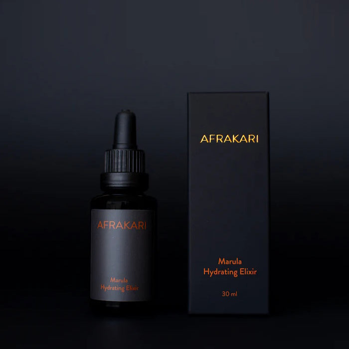 【Overnight Rejuvenation Set】AFRAKARI Marula Hydrating Elixir and Resurface + Restore Night Cream
