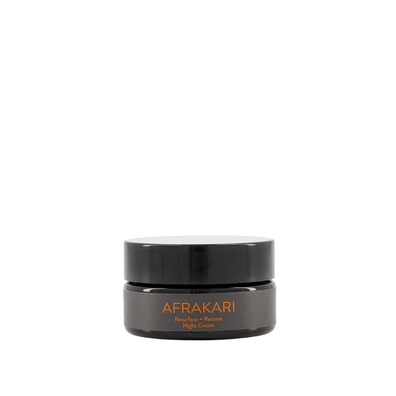 【Overnight Rejuvenation Set】AFRAKARI Marula Hydrating Elixir and Resurface + Restore Night Cream