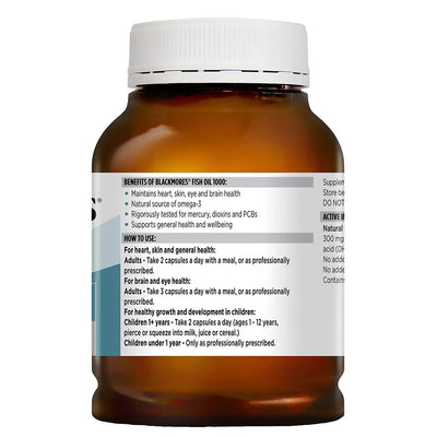 Blackmores Fish Oil 1000mg 400 capsules