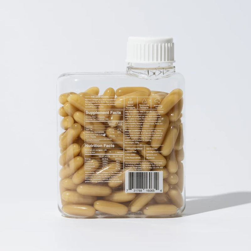 TONIK No.6 有機海洋膠原蛋白膠囊 120粒