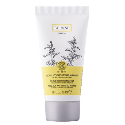 Lucens Umbria Travel Kit - Organic Rich Shampoo / Mask (For damage hair)