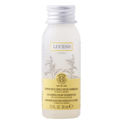 Lucens Umbria Travel Kit - Organic Rich Shampoo / Mask (For damage hair)