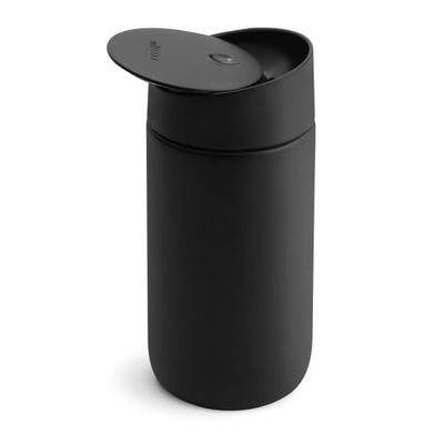 FELLOW│Carter 16oz 陶瓷真空保溫瓶 (多蓋用途禮盒裝) - 黑色
