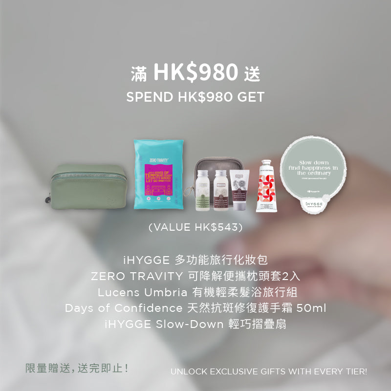 🌱 Spend $980+ to get a free  "The Thoughtful Traveler Set" (Value $543) 