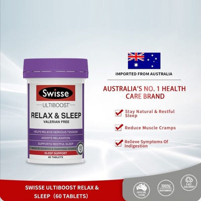 Swisse Ultiboost Sleep & Relax 放鬆情緒促進睡眠片60粒