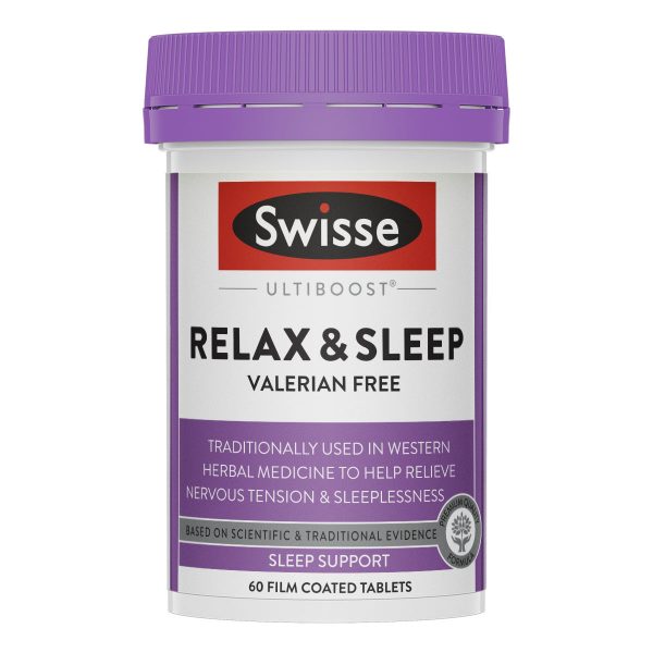 Swisse Ultiboost Relax & Sleep 60 Tablets