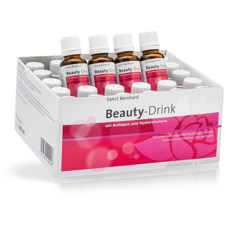 Sanct Bernhard Beauty Drink with Collagen and Hyaluronic Acid 30 x 20ml