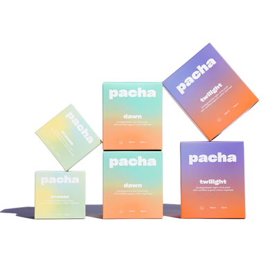 pacha 全方位呵護套裝 (護墊/日夜用各2盒)