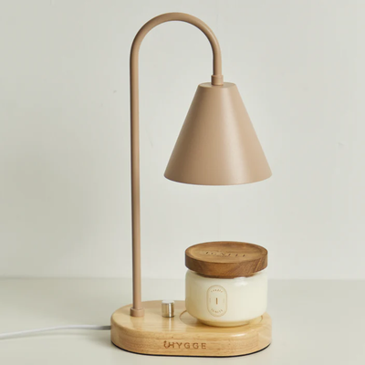 iHYGGE Candle Warmer Lamp Giftbox - Coffee (With Timer)