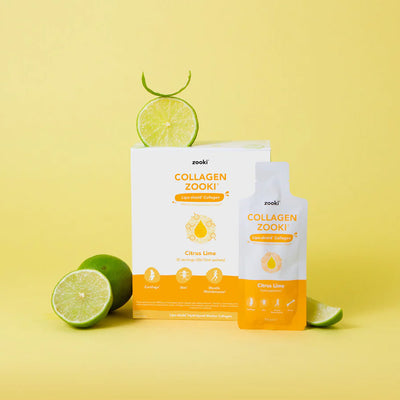Zooki® Marine Liquid Collagen 15ml x 14 sachets (Citrus Lime)